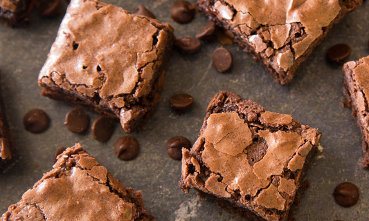 Flourless Salted Chocolate Brownies
