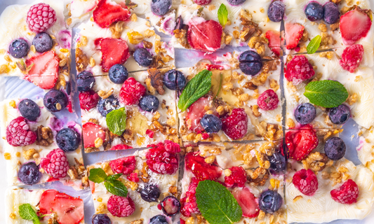 Greek Yogurt Berry Bark