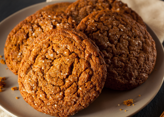 Gingersnap Cashew Cookies