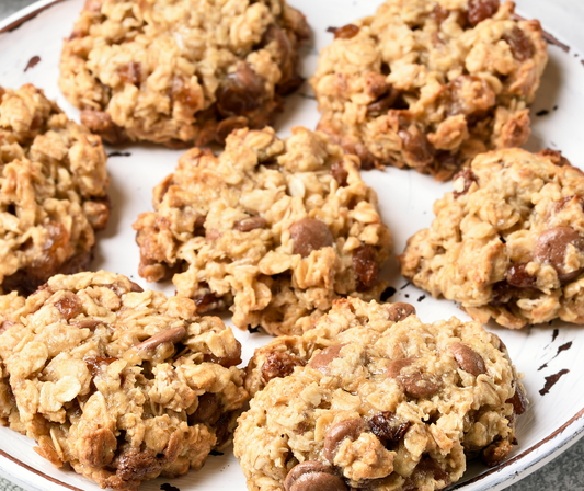 Chocolate Coconut Oatmeal Cookies