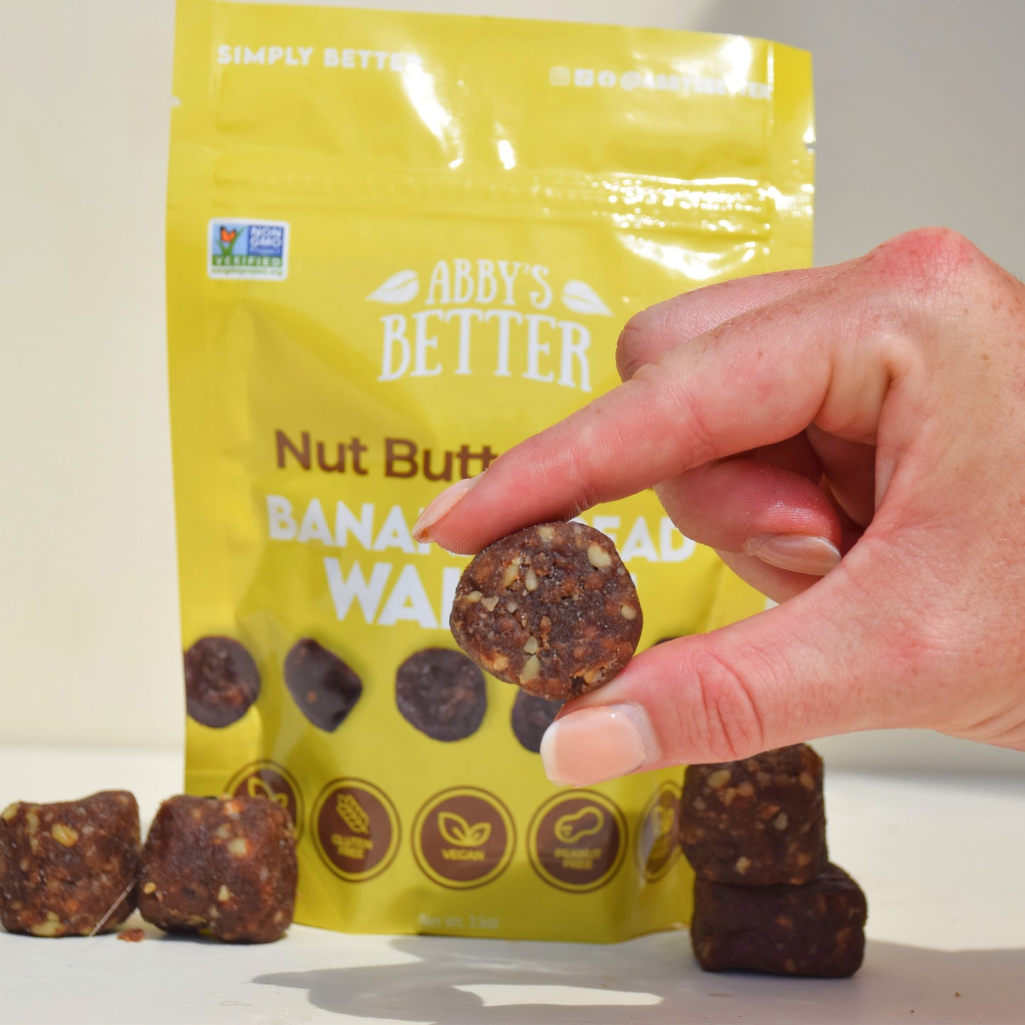 Banana Bread Walnut Bites - 3 Pack