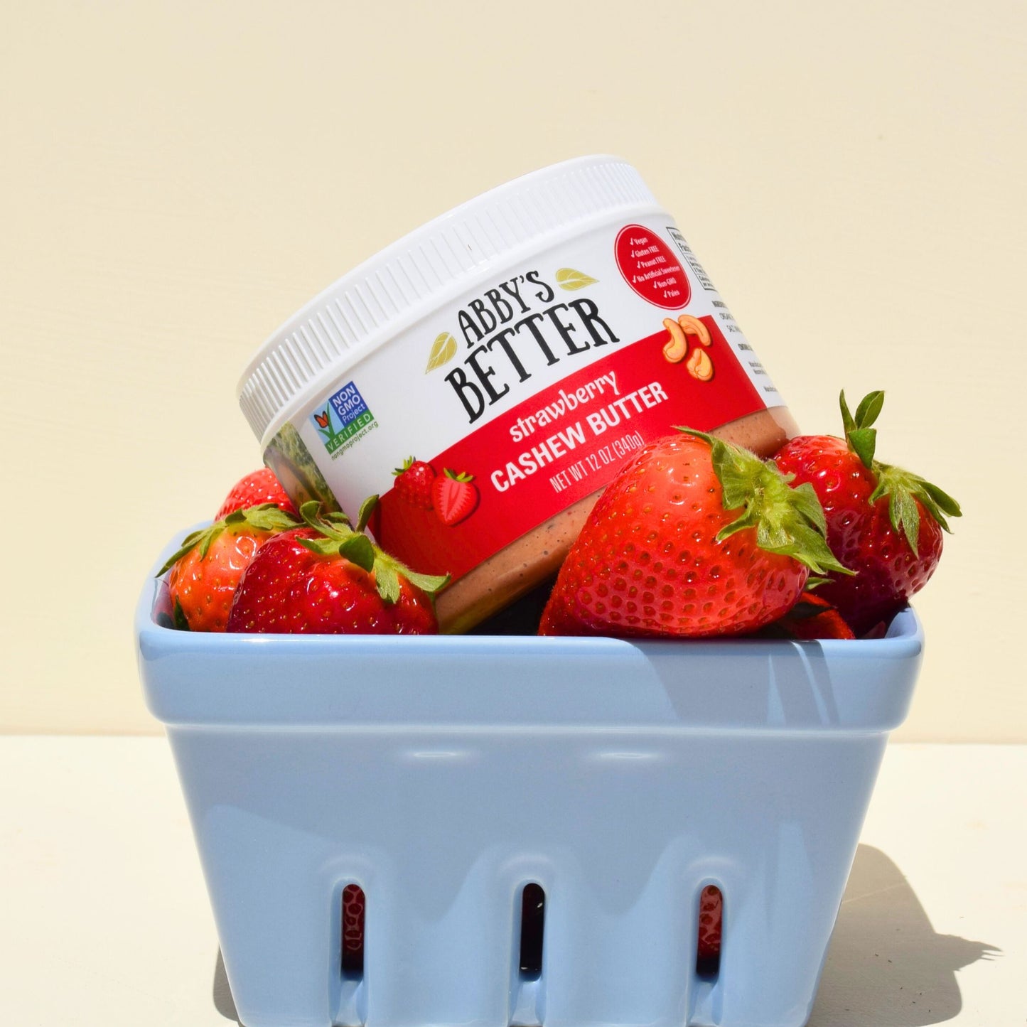 Strawberry Cashew Butter