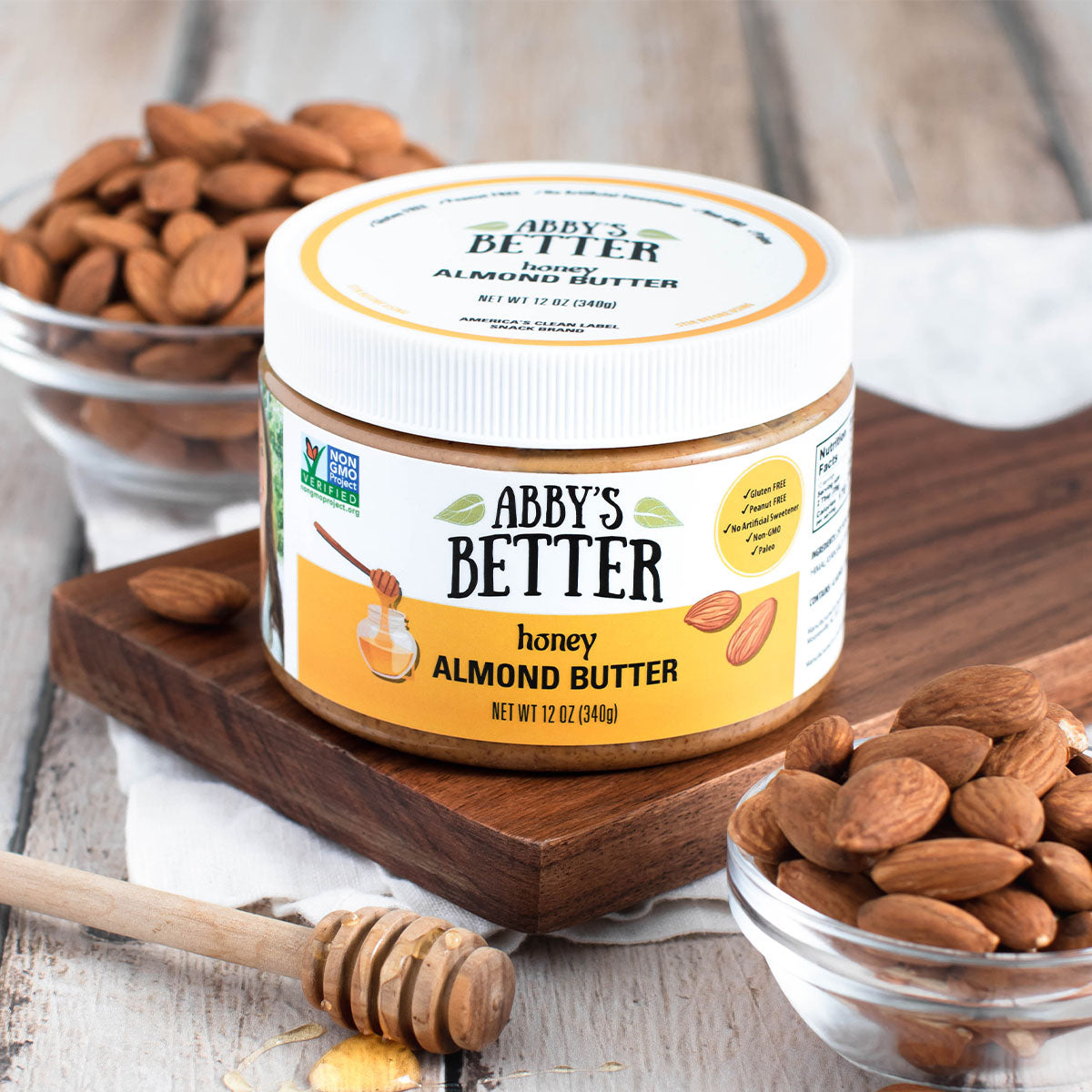 Honey Almond Butter Nut Butter Abby's Better