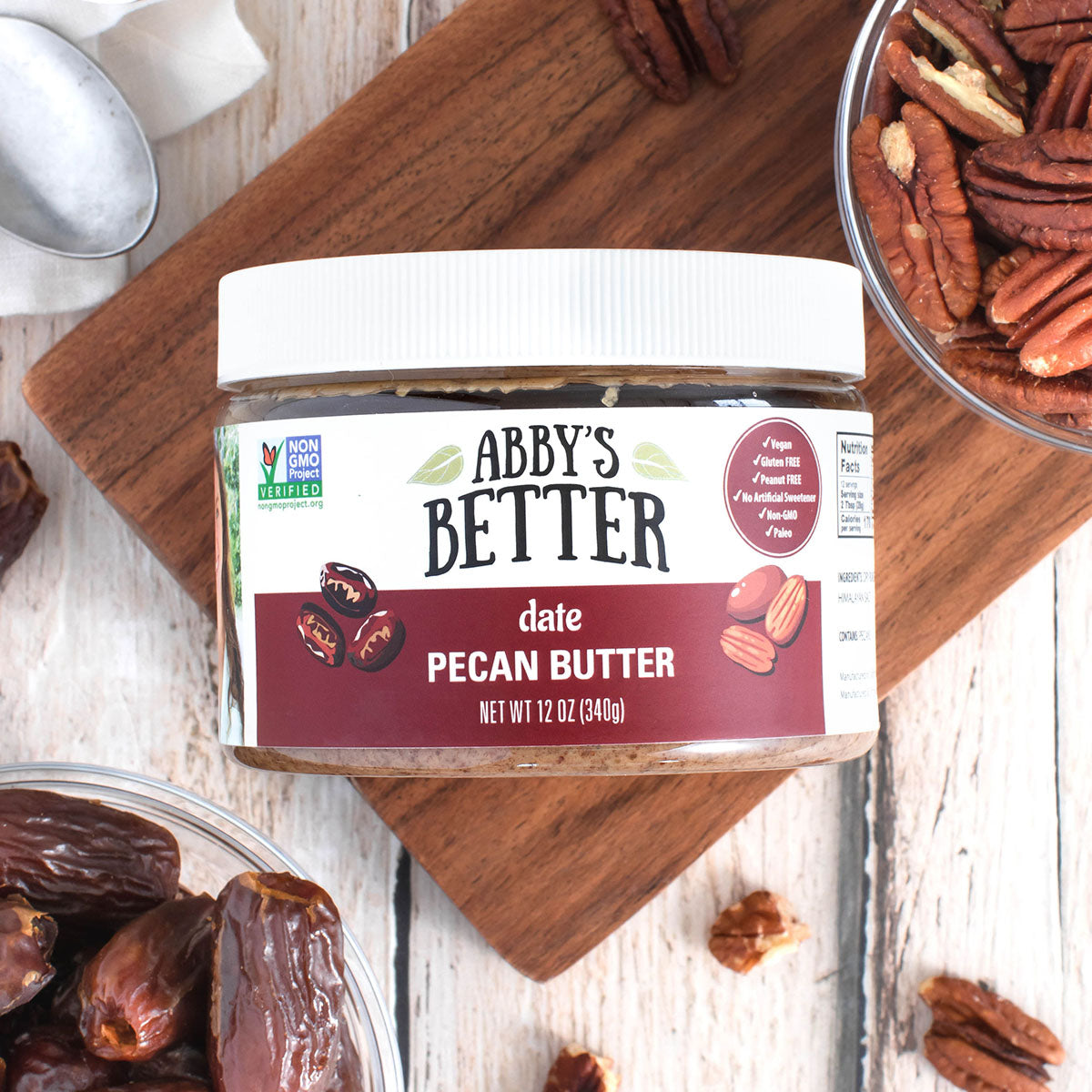 Date Pecan Butter Nut Butter Abby's Better