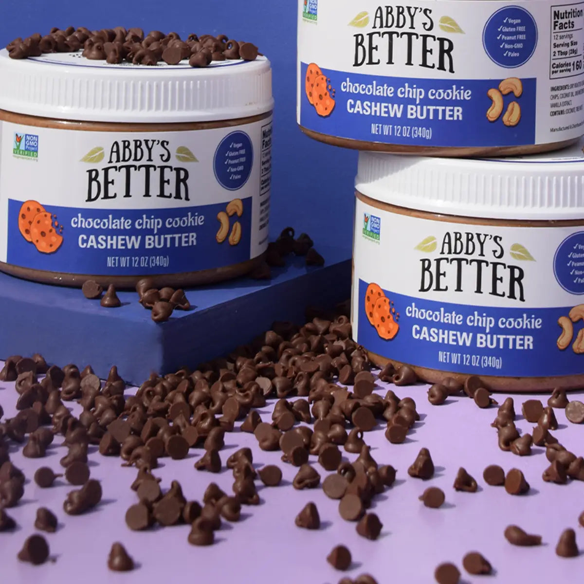 Chocolate Chip Cookie Cashew Butter
