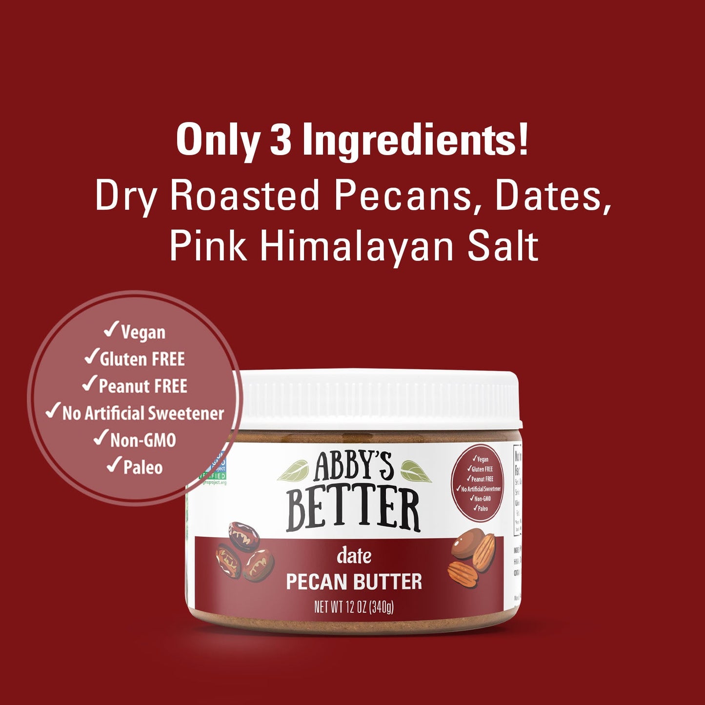 Date Pecan Butter Nut Butter Abby's Better