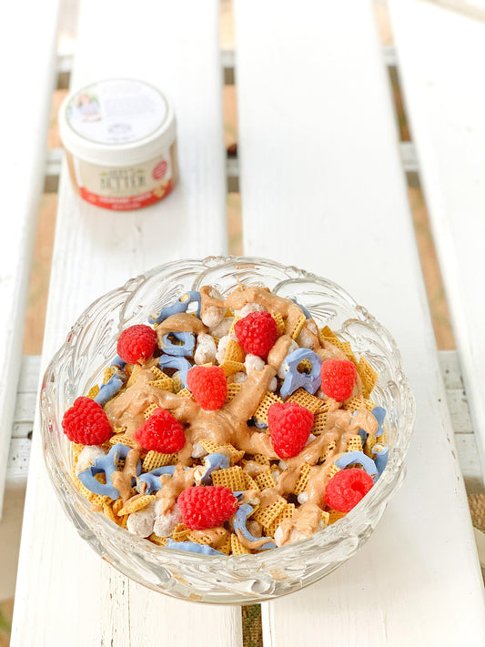 July 4th Nut Butter Chex Mix - V / GF / PF