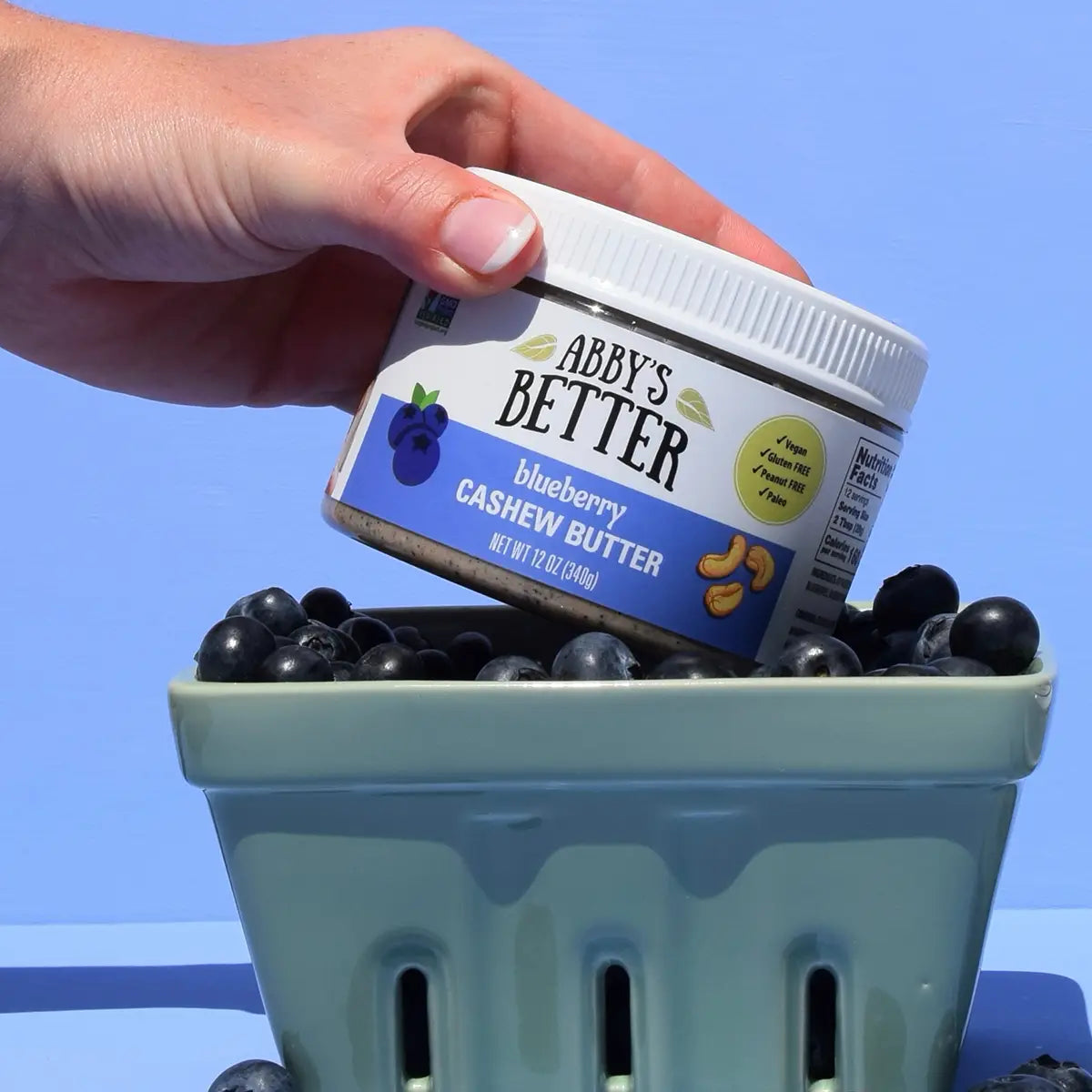 Blueberry Cashew Butter