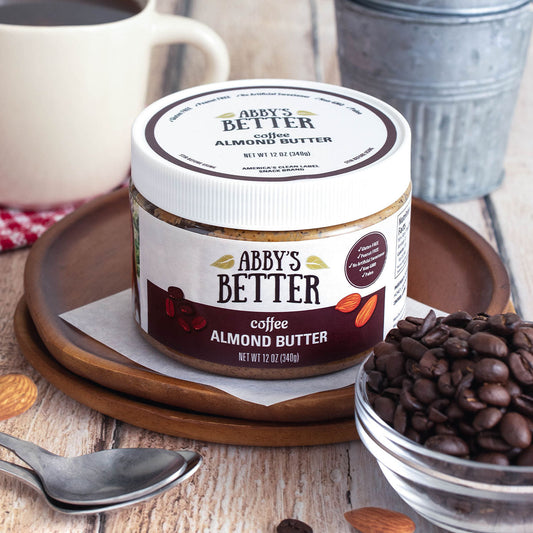Coffee Almond Butter Nut Butter Abby's Better