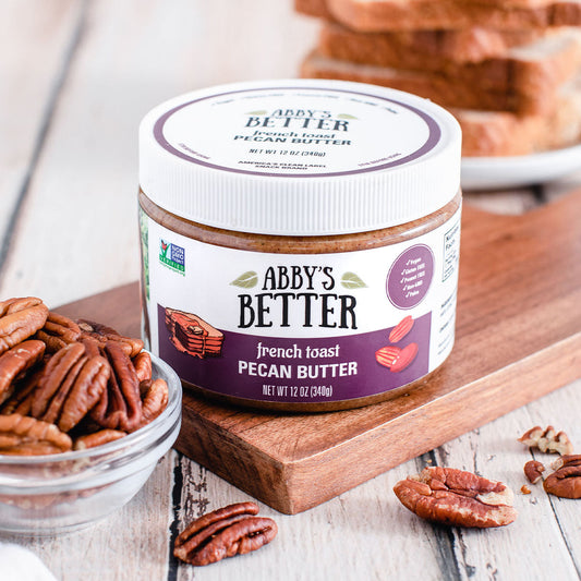 French Toast Pecan Butter Nut Butter Abby's Better 