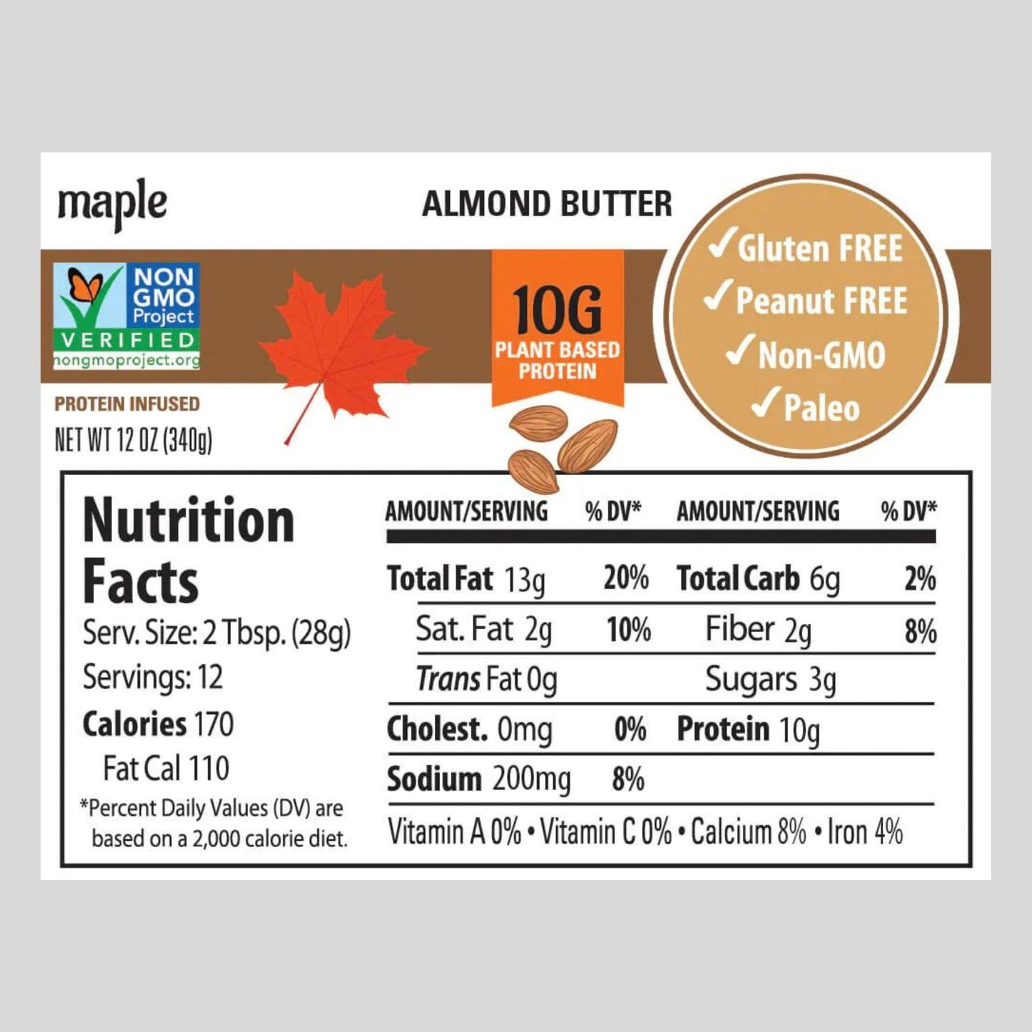 FLAVOR OF THE MONTH! - Maple Protein Almond Butter